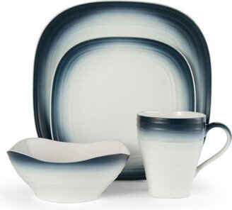 Swirl Square 4 Piece Place Setting