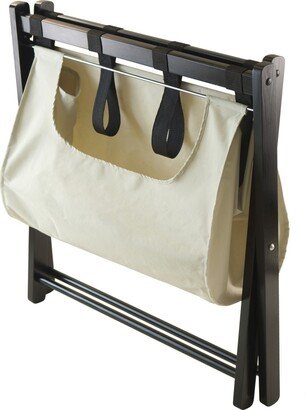 Dora Luggage Rack with Removable Fabric Basket