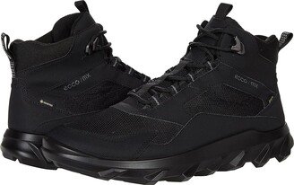 ECCO Sport MX Mid Boot GORE-TEX(r) (Black/Black Synthetic/Textile) Men's Shoes