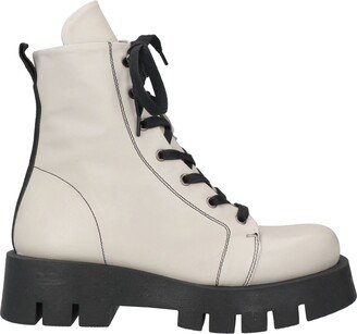 PATRIZIA BONFANTI Ankle Boots Off White