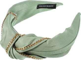 Unique Bargains Women's Metal Chain Knotted Headband Fashion Non Slip 1 Pc Green