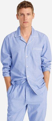 Pajama shirt in cotton poplin-AA