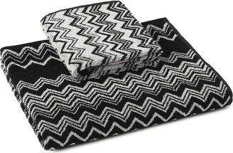 Keith chevron print towels (set of 2)