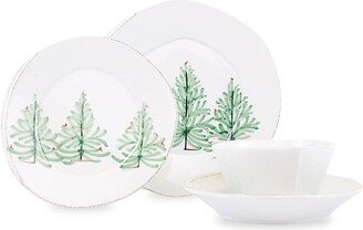 Lastra Holiday 4-Piece Dinnerware Set