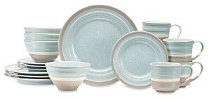 Baum Brothers Baum-Essex Sloane 16 Piece Dinnerware Set, Service for Four