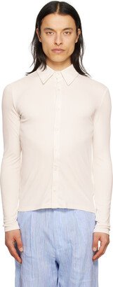 Beige Buttoned Shirt