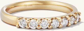 Bold Diamond Half Eternity Ring