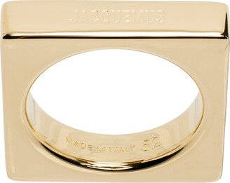 Gold Le Chouchou 'La Bague Carrée' Ring