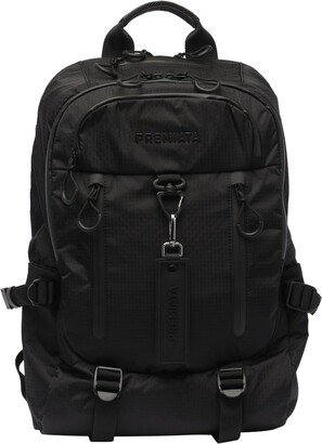 Ventura Logo-Lettering Buckle Fastened Backpack