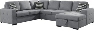 Fremont & Park Savion 4-Piece Sectional Sofa with Pull-Out Bed