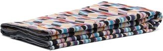 All-Over Geometric-Print Beach Towel