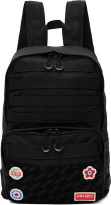 Black Paris Jungle Backpack