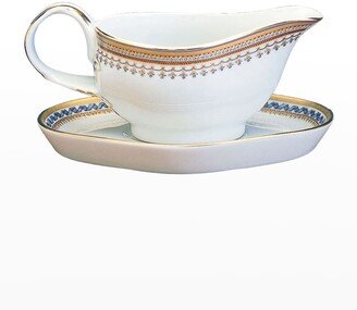 Chinoise Blue Gravy Boat