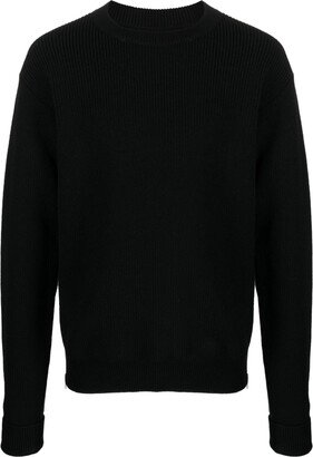 Zip-Fastening Wool Jumper