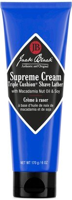 Supreme Cream Triple Cushion Shave Lather, 6 oz.