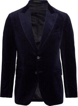 COLLECTION Solid Velvet Dinner Jacket