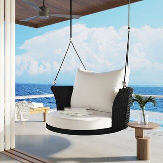 No Single Person Hanging Seat, Rattan Woven Swing Chair