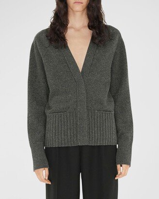 Clover Cashmere-Blend Cardigan