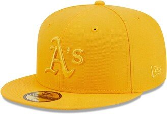 Men's Gold Oakland Athletics Color Pack 59FIFTY Fitted Hat