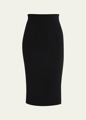 Sergio Hudson Signature Pencil Midi Skirt