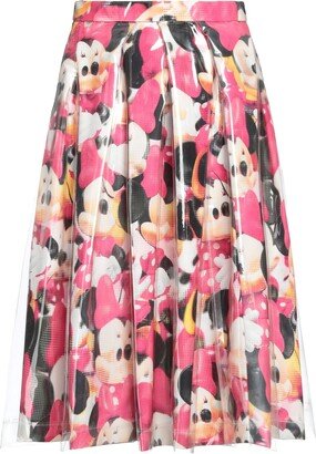 Midi Skirt Fuchsia-AA