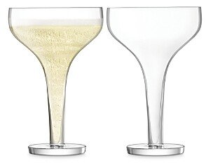 International Epoque Champagne Saucer, Set of 2