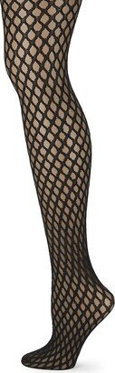 Fashion Sheer Control Top Tights