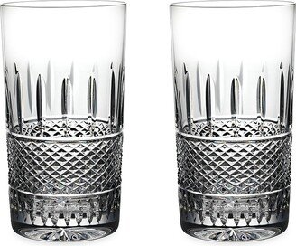 Irish Lace 2-Piece Highball Glass Set