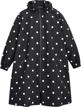 Spots long windbreaker