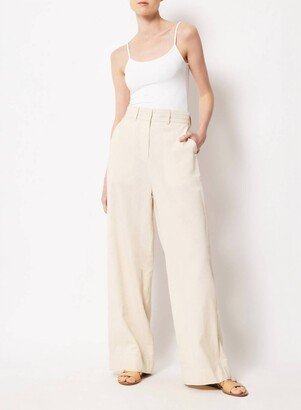 Omika Roma Pants In Solid Ivory