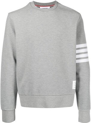 4-Bar stripe sleeve sweatshirt