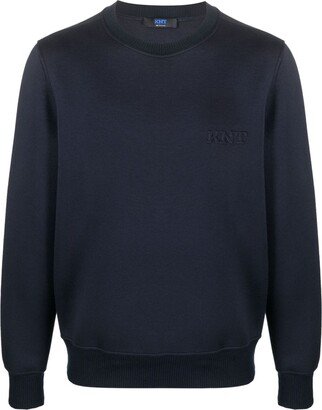 Crew-Neck Long-Sleeve Sweatshirt-AA