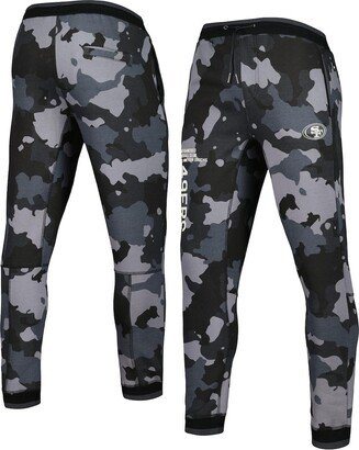 Men's and Women's The Wild Collective Black San Francisco 49ers Camo Jogger Pants