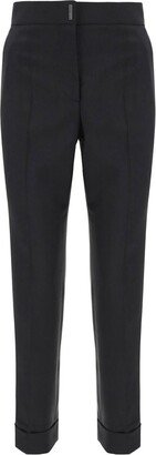 Slim-Fit Tailored Trousers-AS
