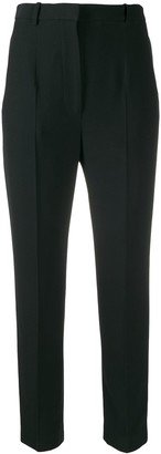 High-Waisted Tailored Trousers-BW