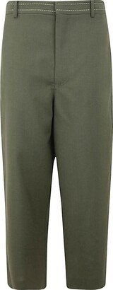 Drop Crotched Loose-Fit Trousers