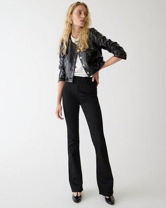 Skinny flare jean in black