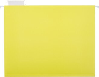 Letter-Size Hanging File Folder Yellow Pkg/6