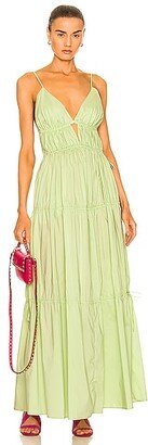 SIMKHAI April Maxi Dress in Mint