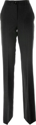 Black High-waisted Trousers