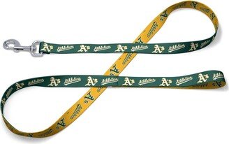 Wincraft Oakland Athletics Pet Leash - Green, Yellow