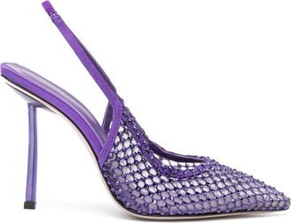 Gilda 100mm slingback pumps-AB