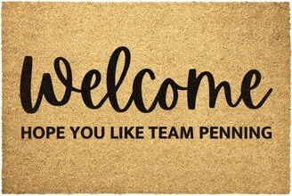 Team Penning Coir Doormat Outdoor Rug Hope You Like Door Mat Decor Housewarming Home Christmas Summer Gift