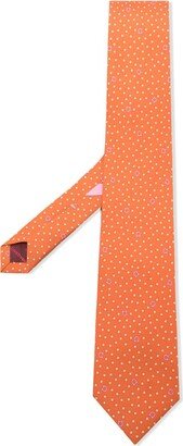 Star-Print Adjustable-Fit Tie