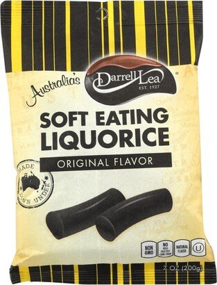 Darrell Lea Darrell Soft Eating Liquorice - Original - Case of 8 - 7 oz.