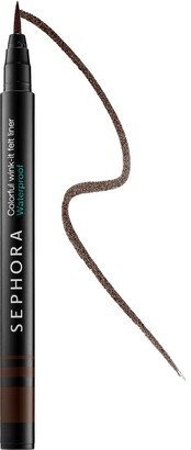 Sephora Colorful® Wink-It Felt Tip Liquid Waterproof Eyeliner