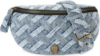 Kensington denim belt bag