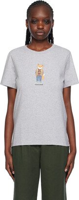 Gray Dressed Fox T-Shirt