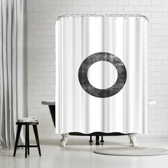 71 x 74 Shower Curtain, Circle by Motivated Type