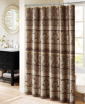 Bellagio Jacquard Shower Curtain, 72 x 72